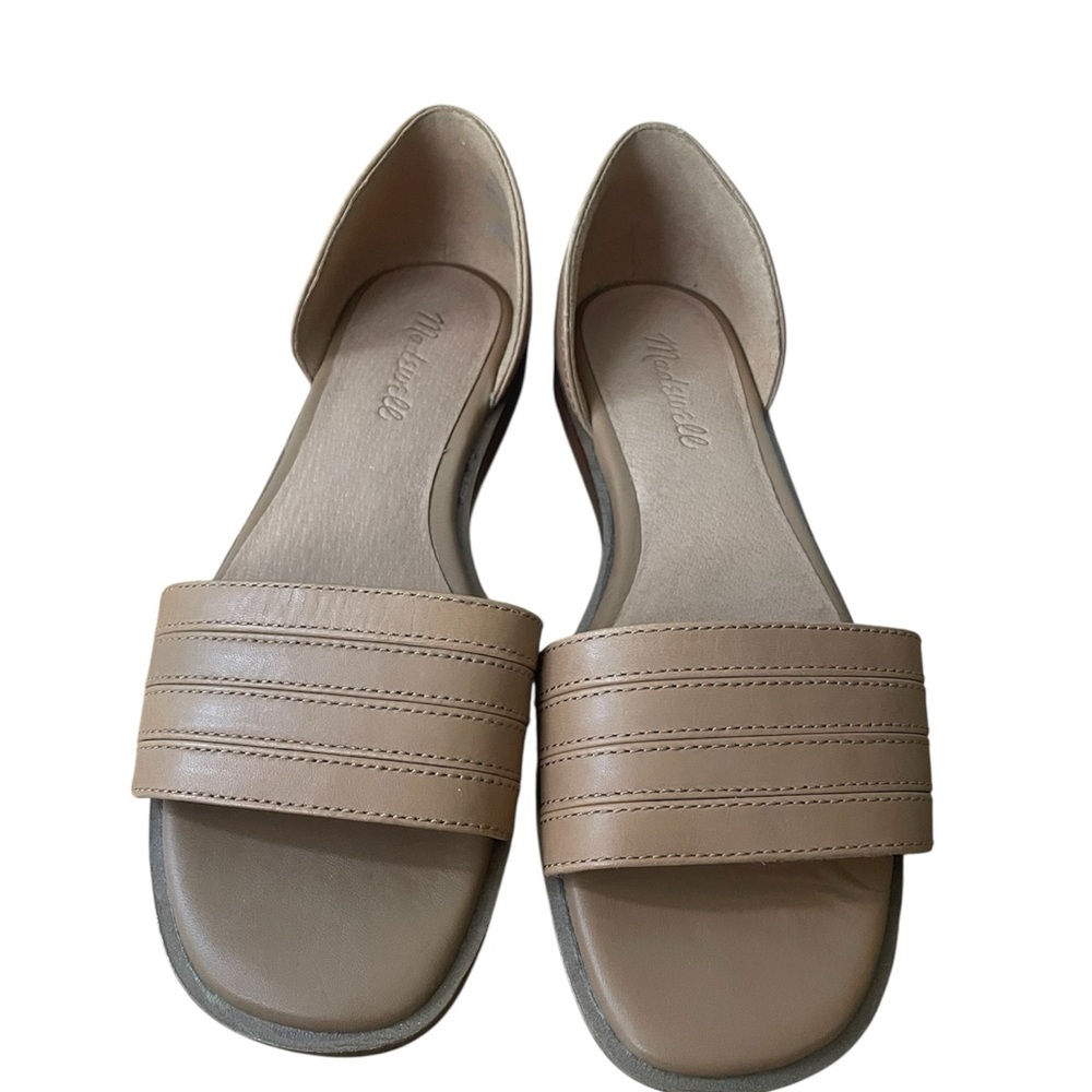 Madewell Tan Minimalist Sandals